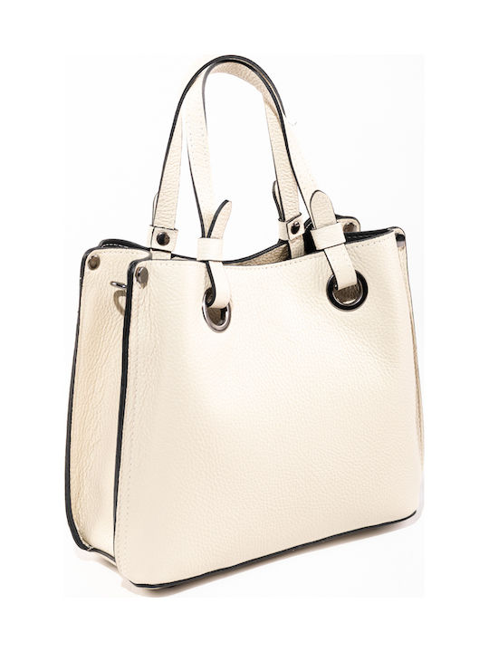 Black Leather Women's Tote Bag