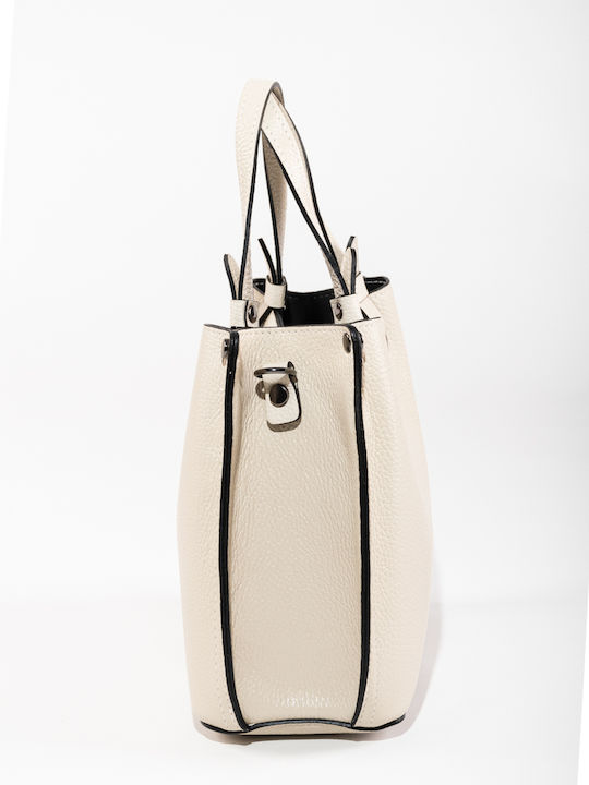 Black Leather Women's Tote Bag