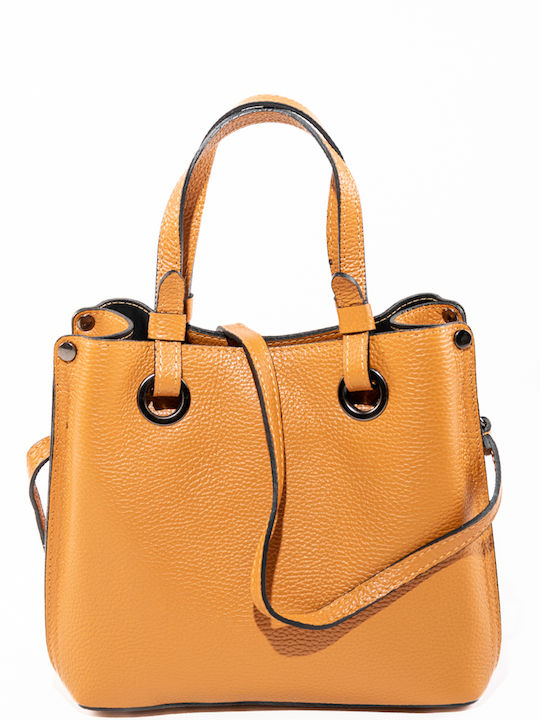 Black Leather Women's Tote Bag