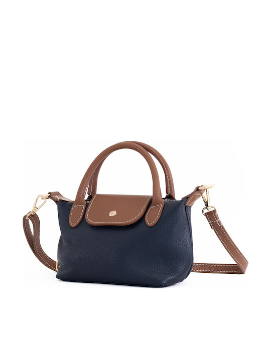 Leather Women's Flap Bag Black
