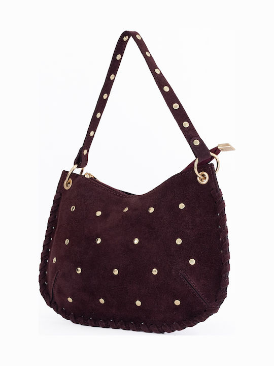 Leather Women's Shoulder Bag Black