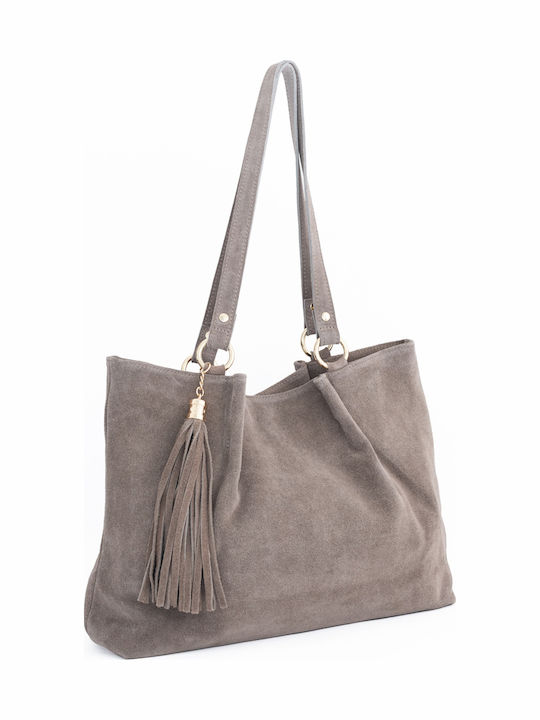 Leather Women's Tote Bag Black