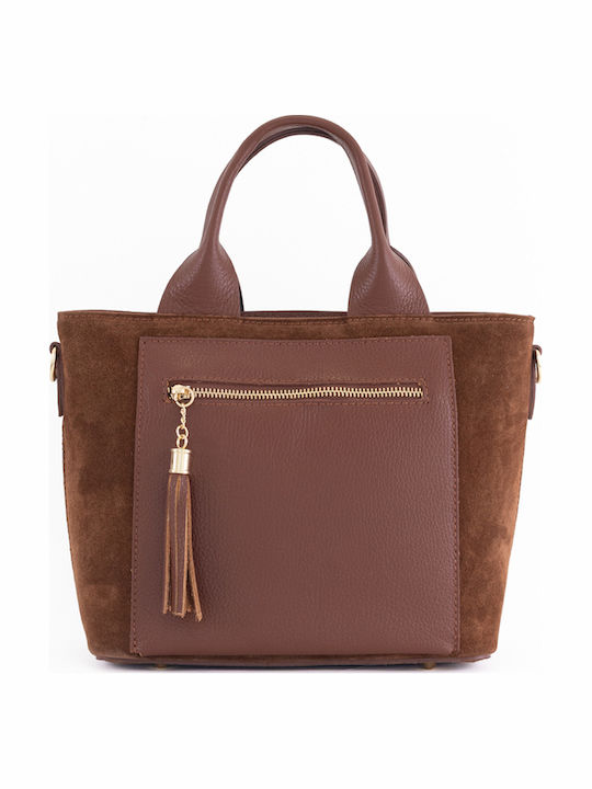 Damen-Tote-Tasche aus Leder Taype