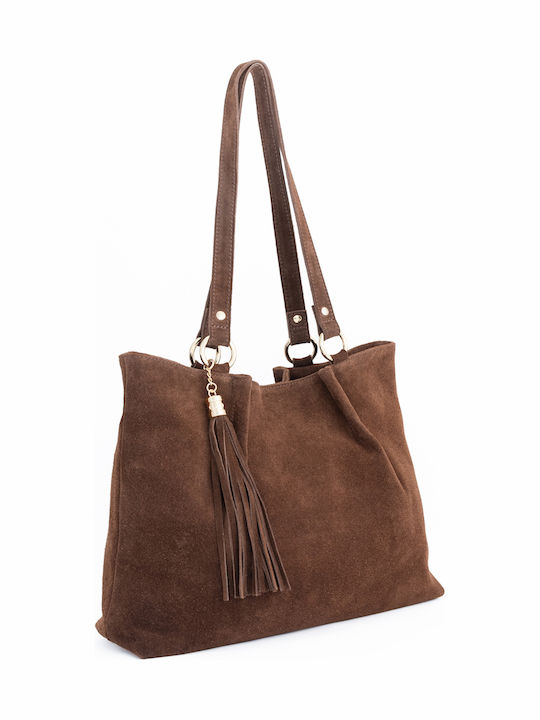 Leather Women's Tote Bag Black