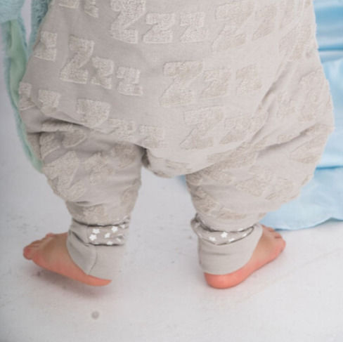 Baby Bliss Blissjump Winter Sleeping Bag with Legs 2.5 Tog Grey Baby Bliss Blissjump Winter Sleeping Bag with Legs 2.5 Tog Grey