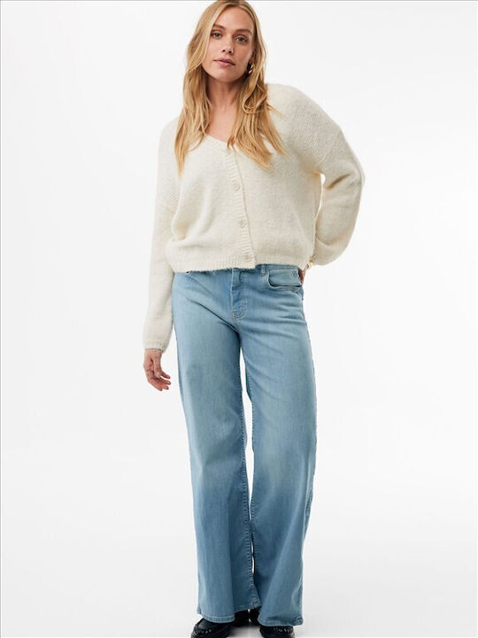 Women's Knitted Cardigan Ecru
