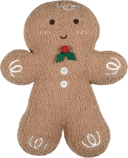 Коледна Двулицева Възглавница Букле 30x41 S-f Ginger Camel Ce319009 Boy