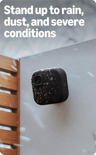 Blink Wireless Doorbell with Wi-Fi Camera Black