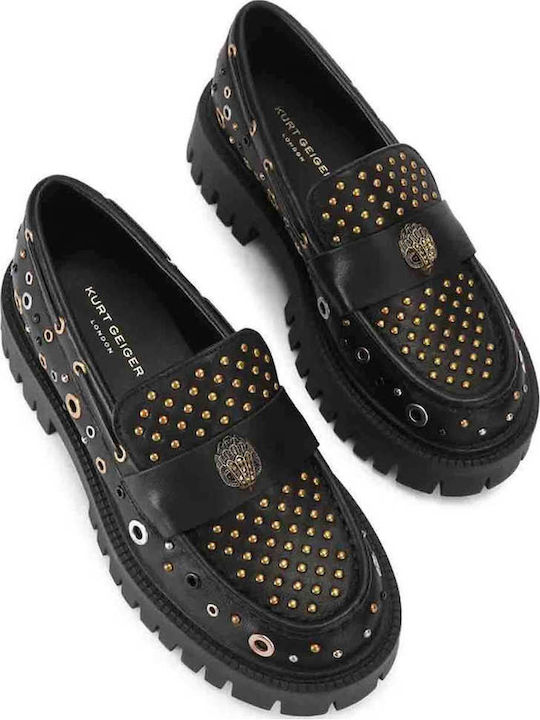 Kurt Geiger Γυναικεία Loafers σε Μαύρο Χρώμα Kurt Geiger Γυναικεία Loafers σε Μαύρο Χρώμα