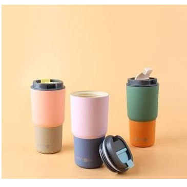Pick Me Up Ποτήρι Θερμός 650ml Pastel Pink