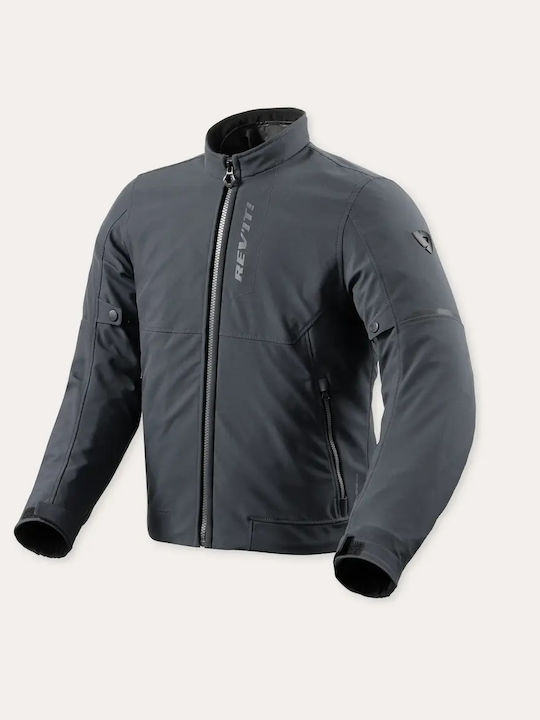 Shade 2 H2O Men's Motorcycle Jacket Softshell 4 Seasons Waterproof Dark Blue