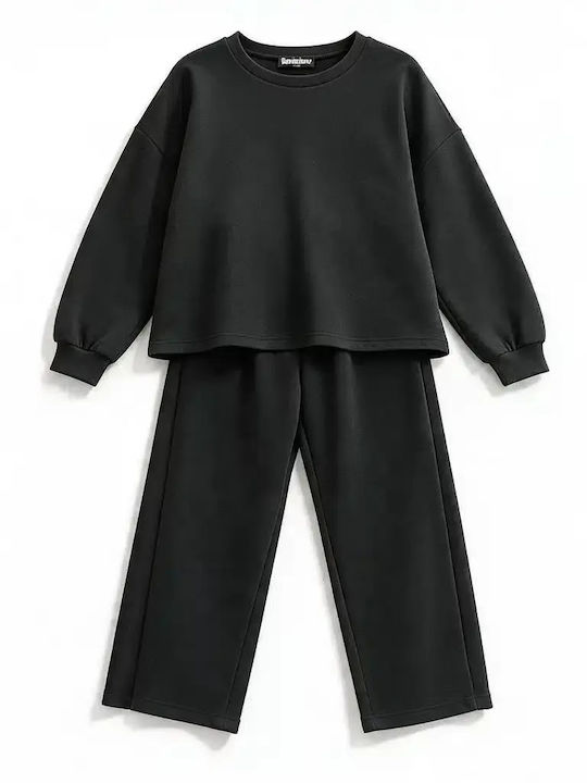 Black Tracksuit Set