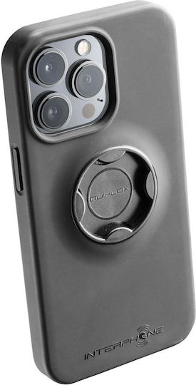 Interphone Quicklox Θήκη Κινητού Apple iPhone 14 Pro για Βάση Στήριξης Μοτοσυκλέτας