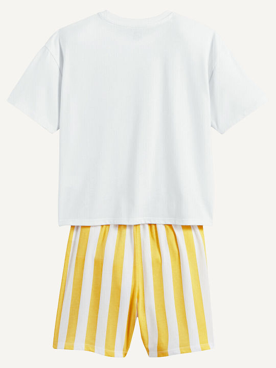 La Redoute Collections Παιδική Πιτζάμα Λευκο