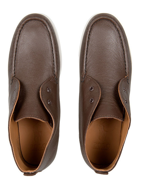 Merton Leather Men's Loafers in Brown
