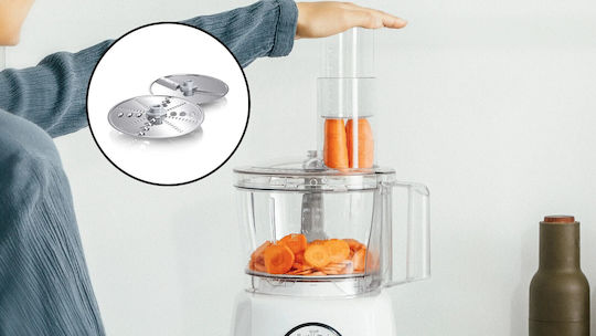 Bosch Multimixer 800 W cu Recipient de 2,3 l și Cană de Blender Albă