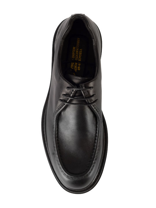 Black Leather Men's Dress Shoes