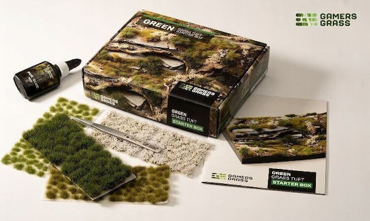 Gamers Grass Κουτί Εκκίνησης Τουφών Πράσινο Γρασίδι Μοντελισμό