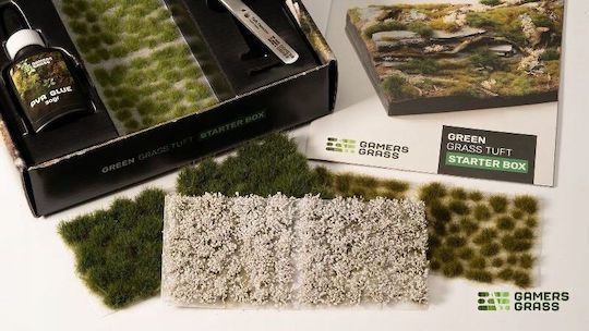 Gamers Grass Κουτί Εκκίνησης Τουφών Πράσινο Γρασίδι Μοντελισμό