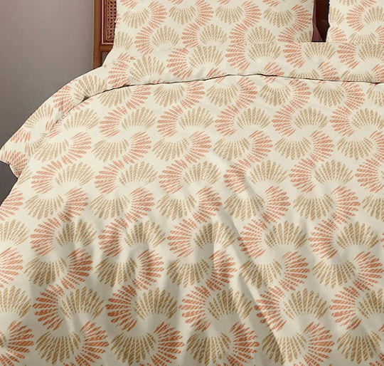 Cokitex Celine Apricot Winter Pleasure Single Bed Sheet Set 170x270cm Apricot (3 Pieces)
