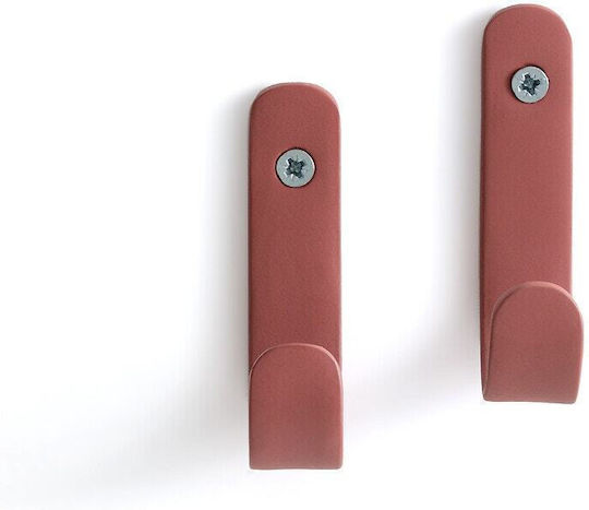 La Redoute Interieurs Braune Metall-Wandgarderobe