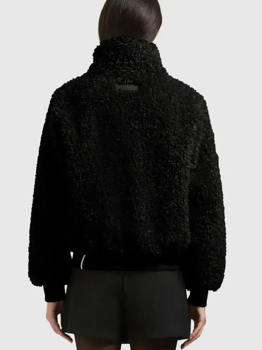 Damen Winterjacke Schwarz