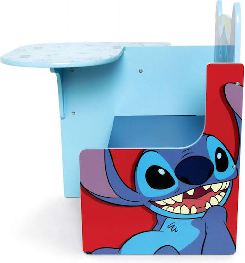 Детско бюро Stitch синьо