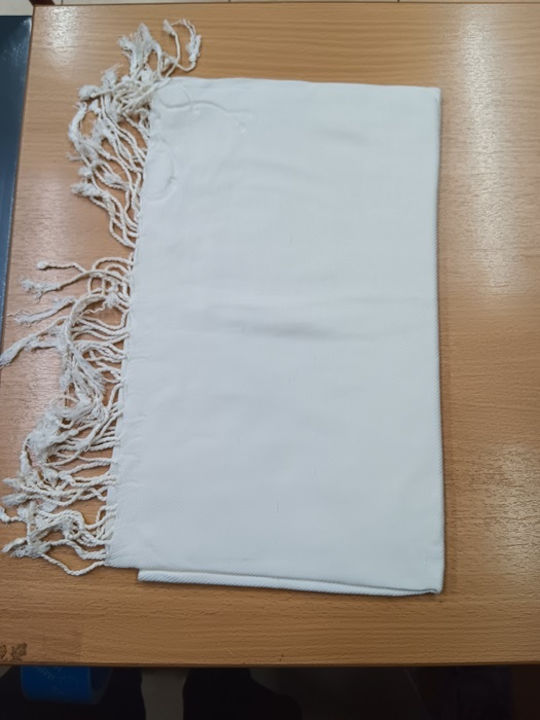 Afoi Giannakopouloi Eșarfă pentru femei Albă