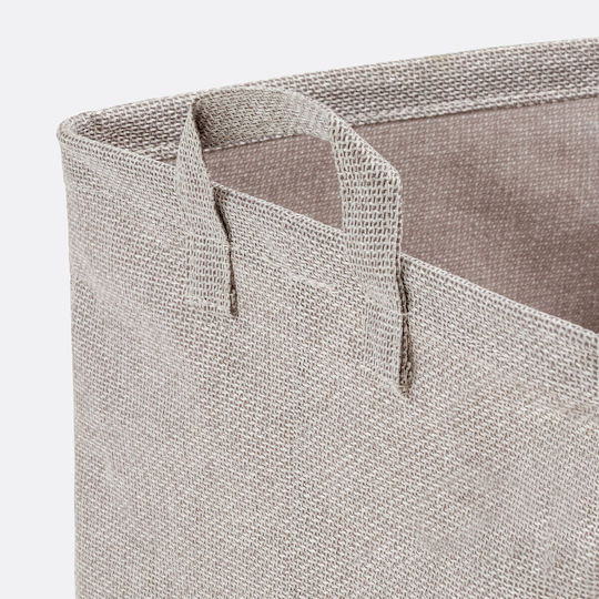 La Redoute Interieurs Dekoratives Kunststoffkorb mit Griffen Grau 31 cm