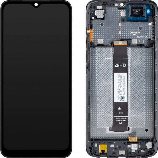 Екран със Сензорен Механизъм и Рамка за Redmi A1 (Черен)