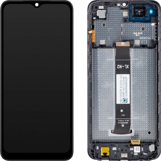 Екран със Сензорен Механизъм и Рамка за Redmi A1 (Черен)