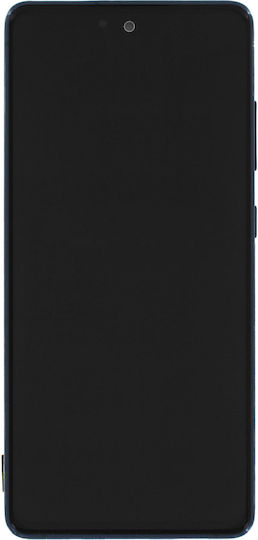 Екран със Сензорен Механизъм и Рамка за  Galaxy S20 FE 5G (Бял)