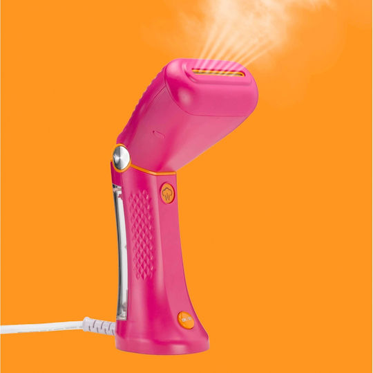 Conair Ръчна Парна Четка за Дрехи 1200 W с Резервоар 80 ml Розова