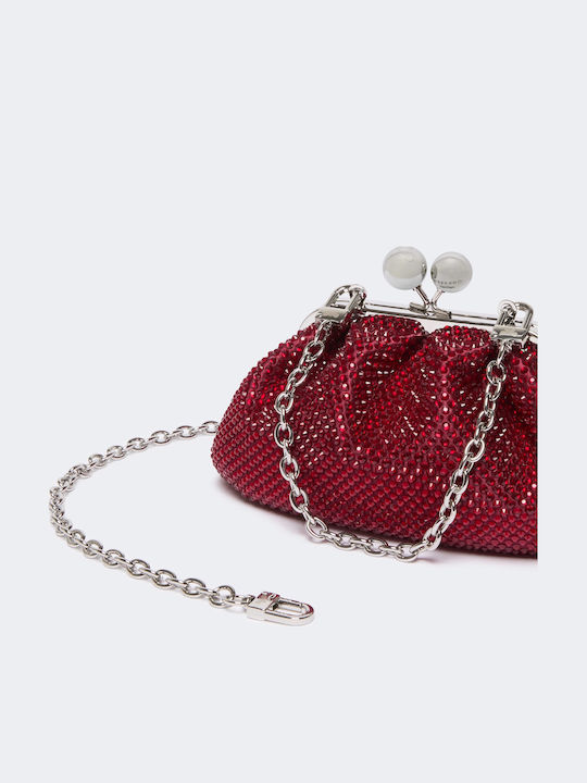 Women's Red Clutch