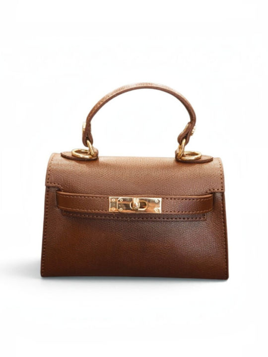 Leather Women's Satchel Bag Turquoise
