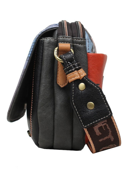 Women's Multicolour Flap Bag