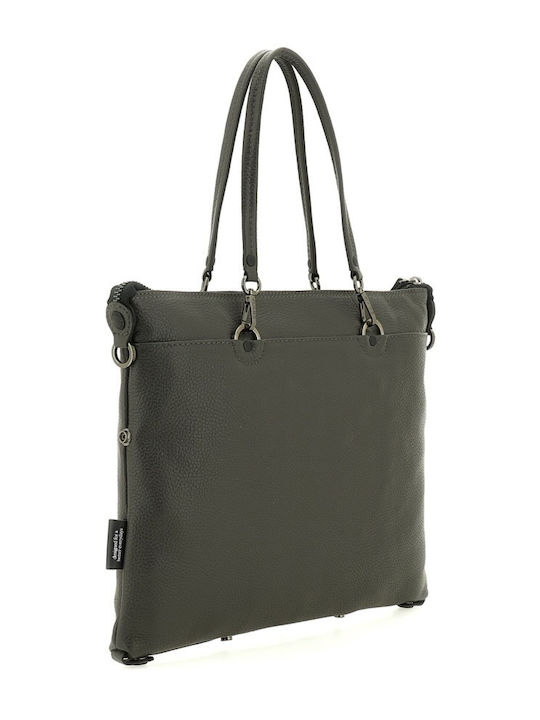 Leather Women's Tote Bag Lava