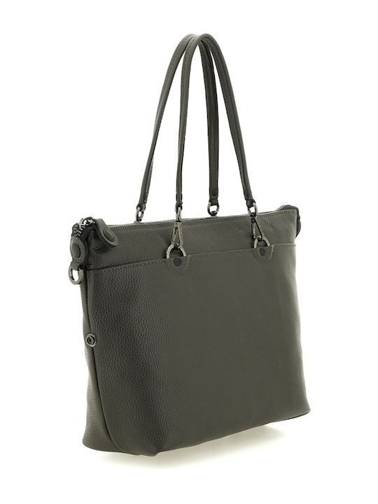Leather Women's Tote Bag Lava