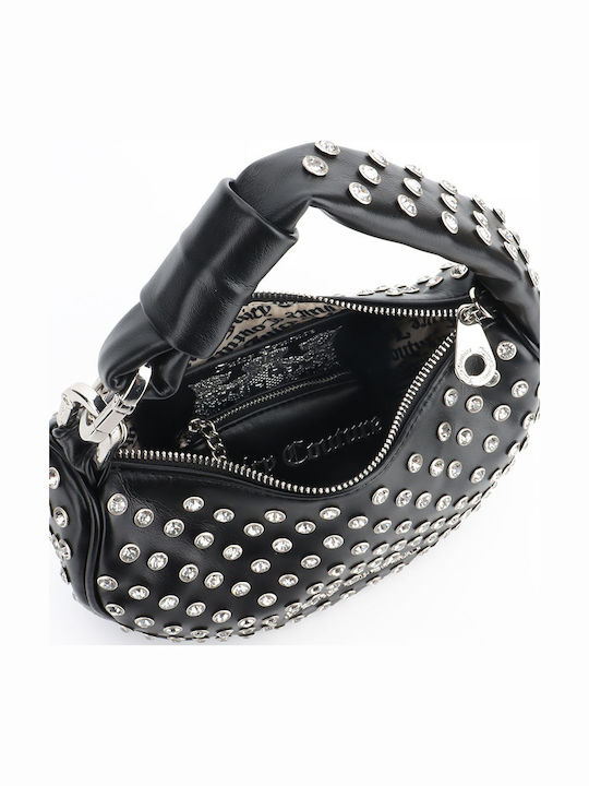 Schwarze Hobo-Damentasche