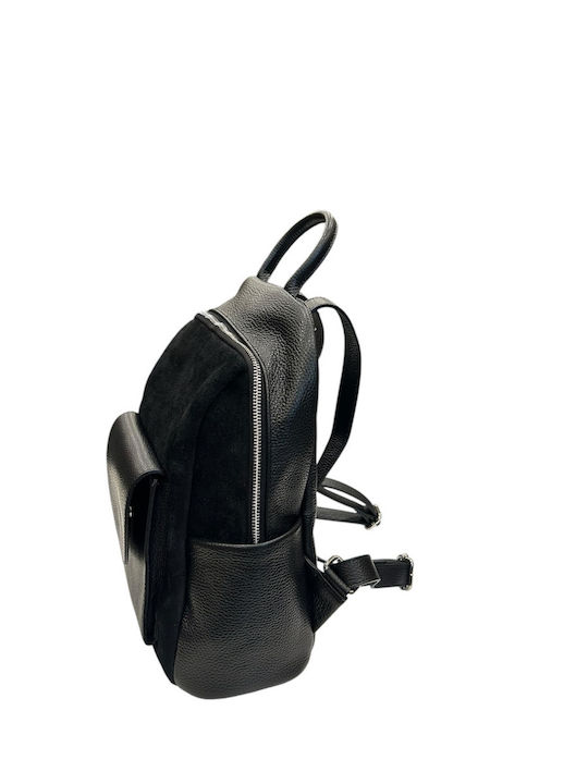 Khaki Leather Women's Backpack