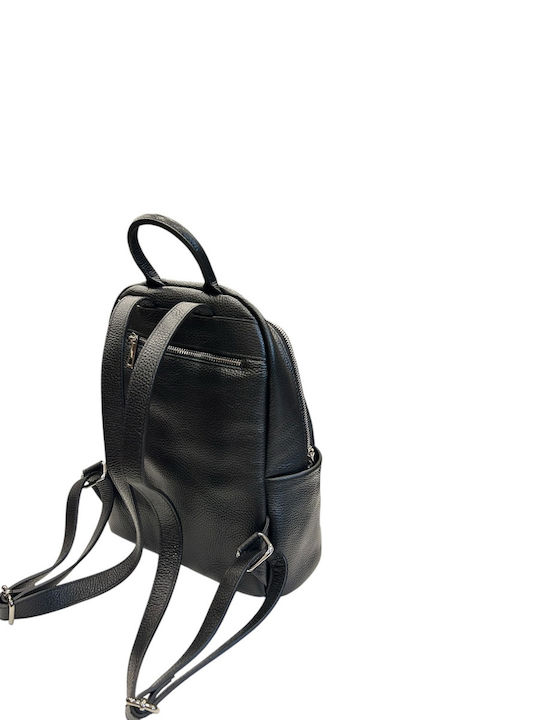 Khaki Leather Women's Backpack