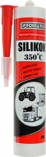 Geko High Temperature Red Silicone Sealant 300ml