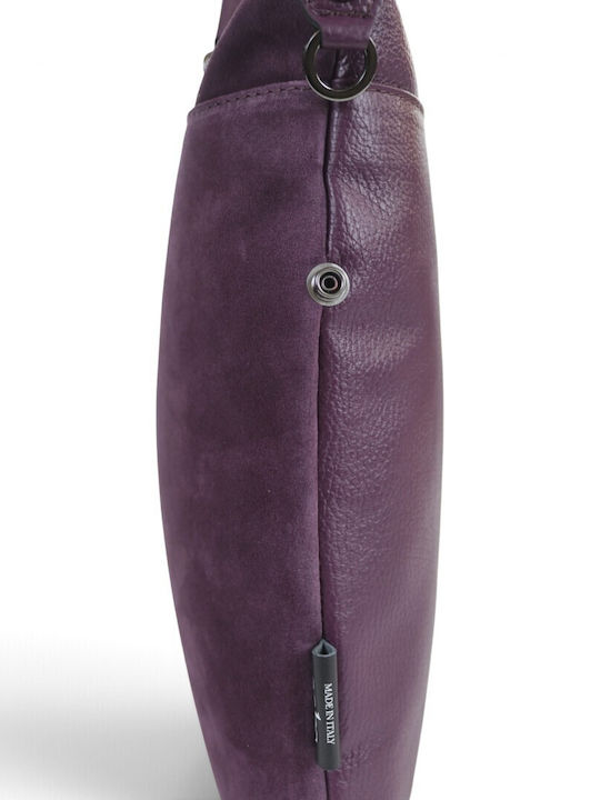 Leather Women's Tote Bag Italy Imperial Magenta