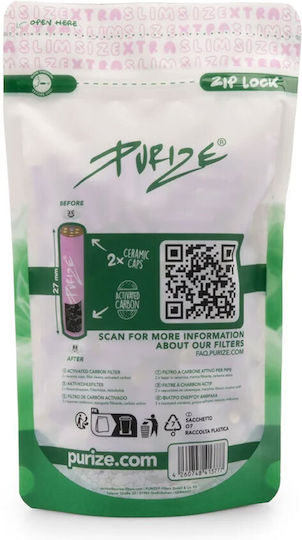 Purize Slim Ενεργού Άνθρακα 250 Φιλτράκια 250τμχ