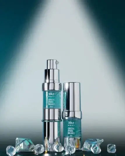 X SOROKA Crystal Hydra Balance Moisturizing Eyebrow & Eyelash Serum With Peptides & Hyaluronic Acid for Nourishment 10ml