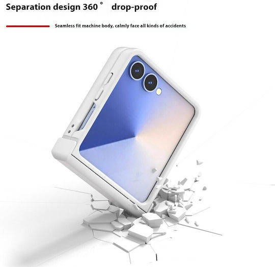 Abeel Hard Foldable Case Samsung Galaxy Z Flip7 5G White