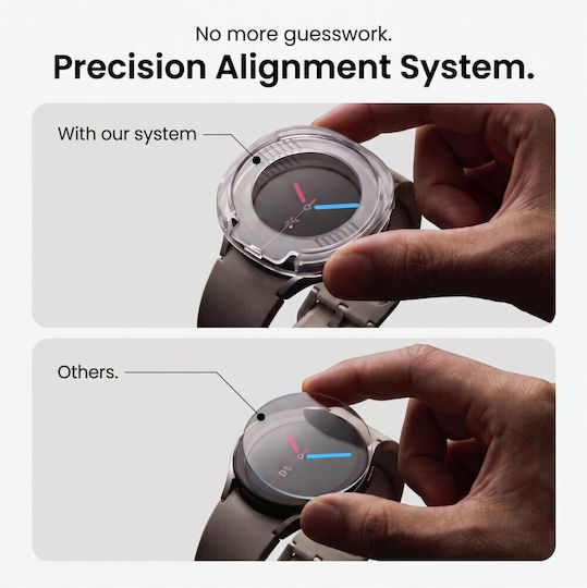 Tech-Protect Easy Set+ Samsung Galaxy Watch 8 9 40 мм Прозрачни 2 Броя