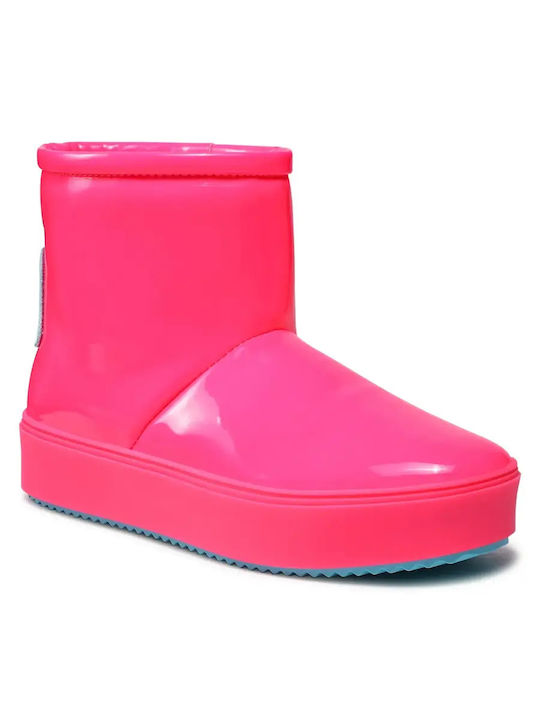 Γυναικεία Μποτάκια Pink Fluo-turquoise