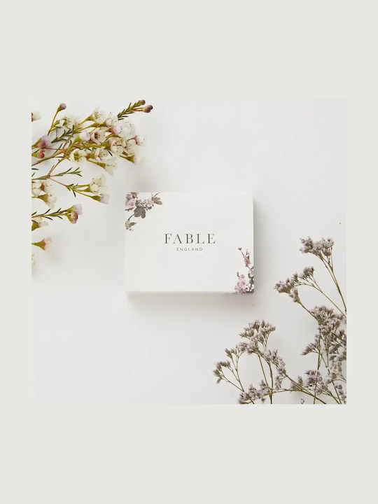 Fable Σκουλαρίκια Καρφωτά Pansy & Pearl Drop Fable Σκουλαρίκια Καρφωτά Pansy & Pearl Drop