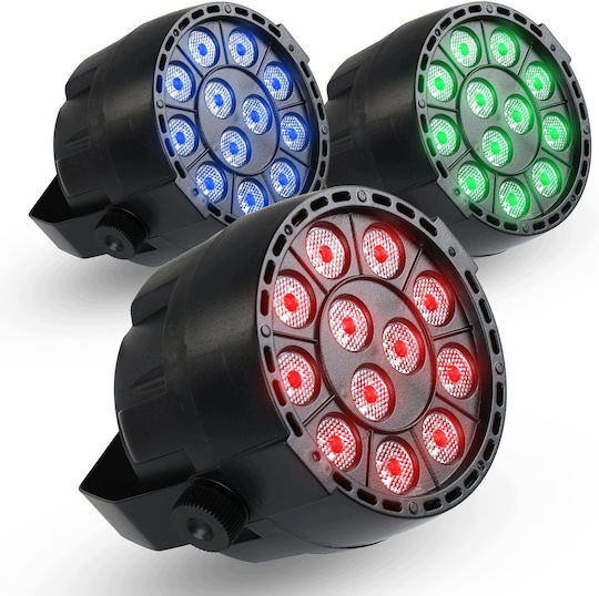 Light4me Προβολέας Spot LED PAR DMX RGB